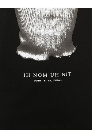 Black cotton T-shirt IH NOM UH NIT | NUW25246009